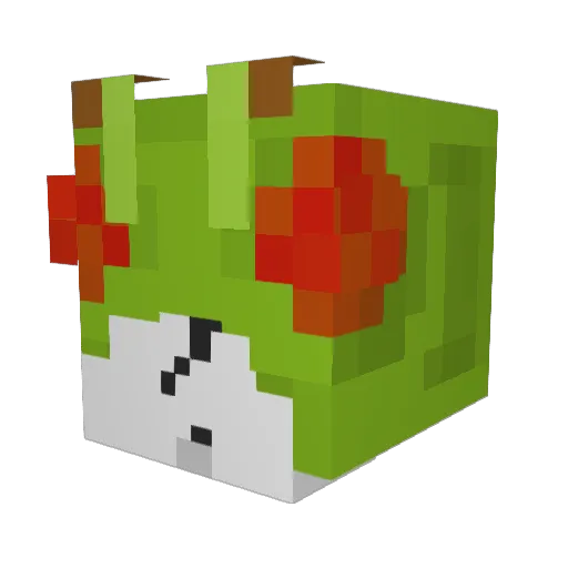 slenderking68 Minecraft avatar head, 3D render