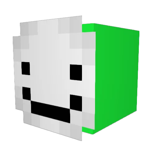 slenderman6459 Minecraft avatar head, 3D render