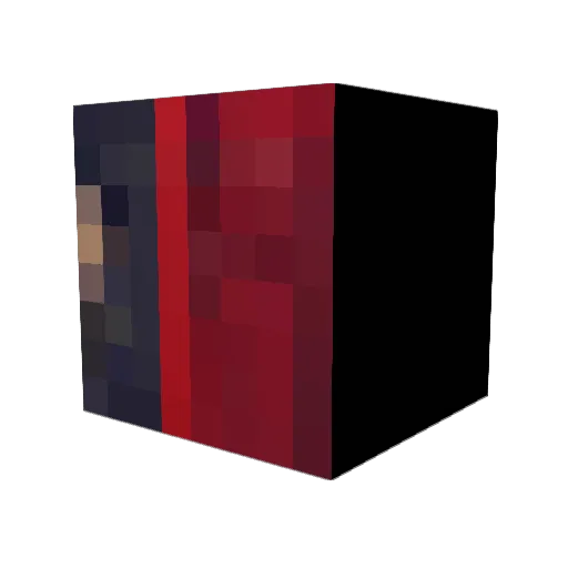 slendersala00 Minecraft avatar head, 3D render