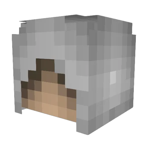 slendy82 Minecraft avatar head, 3D render