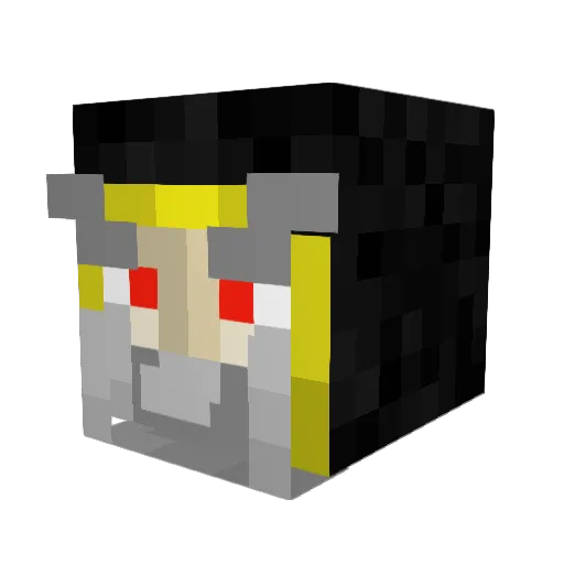 slep__ Minecraft avatar head, 3D render