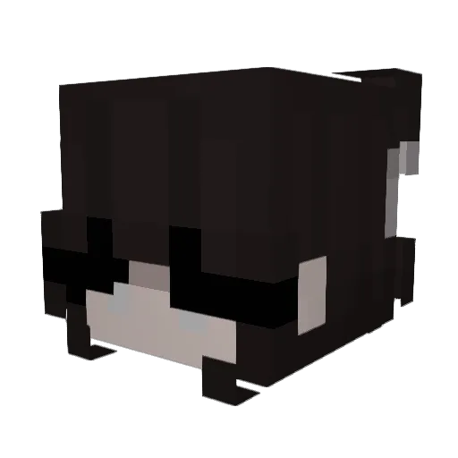 slga Minecraft avatar head, 3D render