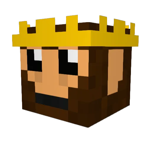 slh42 Minecraft avatar head, 3D render