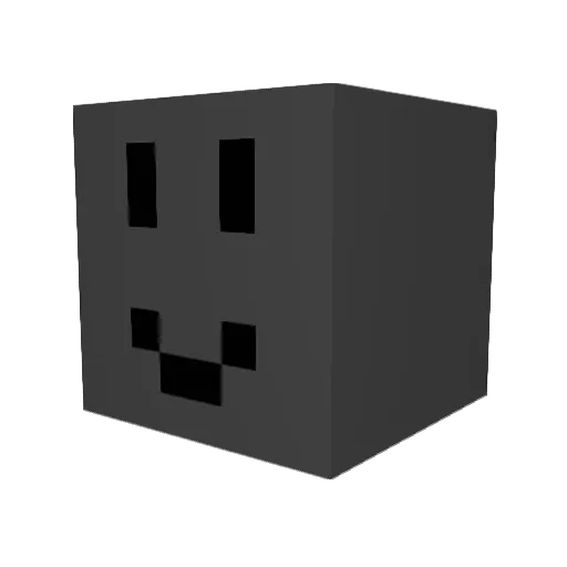 slickdude12 Minecraft avatar head, 3D render