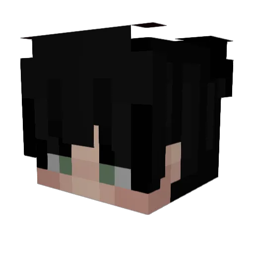 slicksosa Minecraft avatar head, 3D render