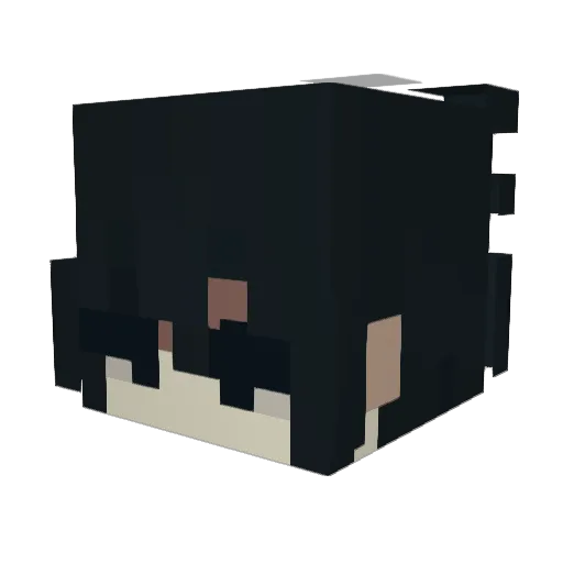 slicoo Minecraft avatar head, 3D render