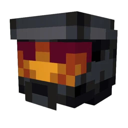 slidermachine Minecraft avatar head, 3D render