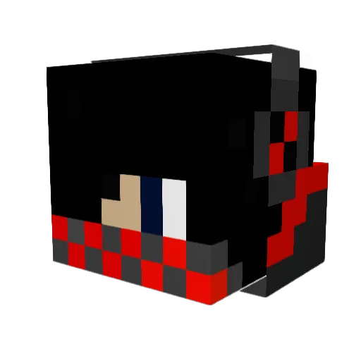 slighterrr Minecraft avatar head, 3D render