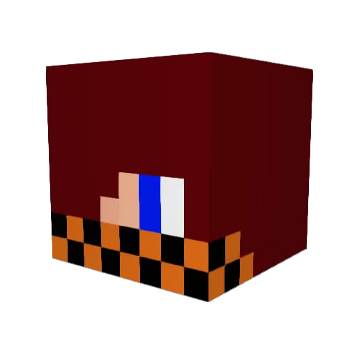 sliippyy Minecraft avatar head, 3D render
