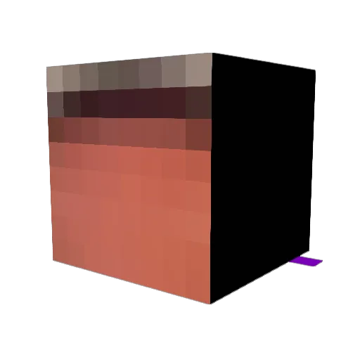slike63 Minecraft avatar head, 3D render