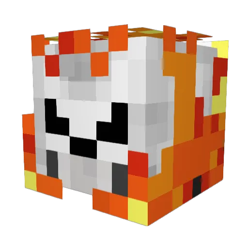 slim1197 Minecraft avatar head, 3D render