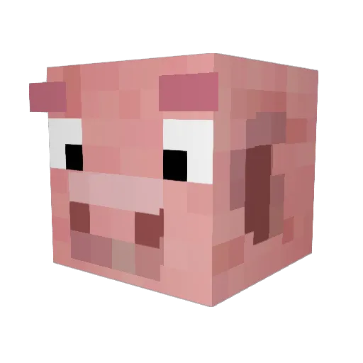 slime448 Minecraft avatar head, 3D render