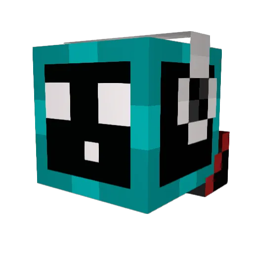 slimeboy22 Minecraft avatar head, 3D render