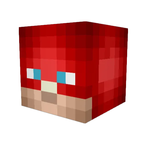 slimeman125 Minecraft avatar head, 3D render