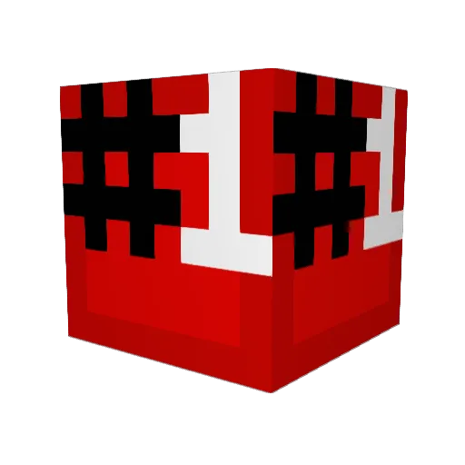 slimeyindian Minecraft avatar head, 3D render