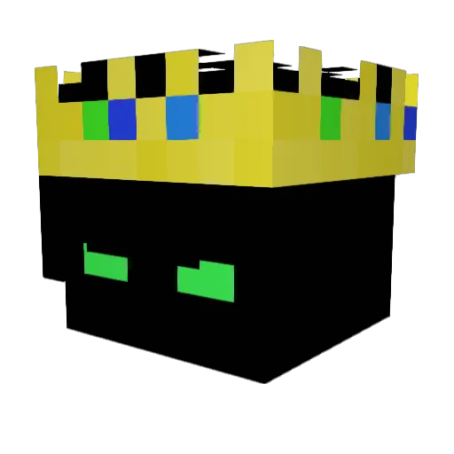 slimtooth Minecraft avatar head, 3D render