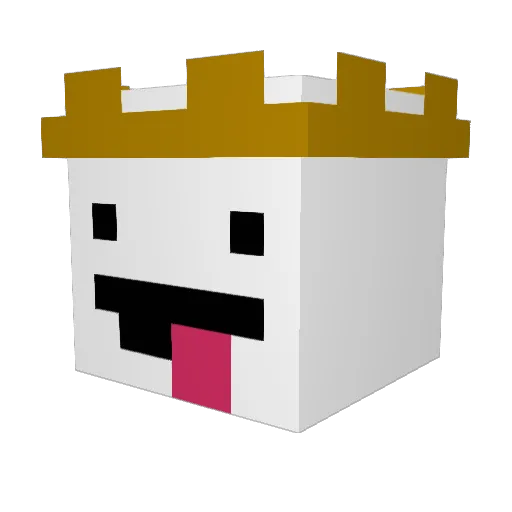 slimybird14 Minecraft avatar head, 3D render