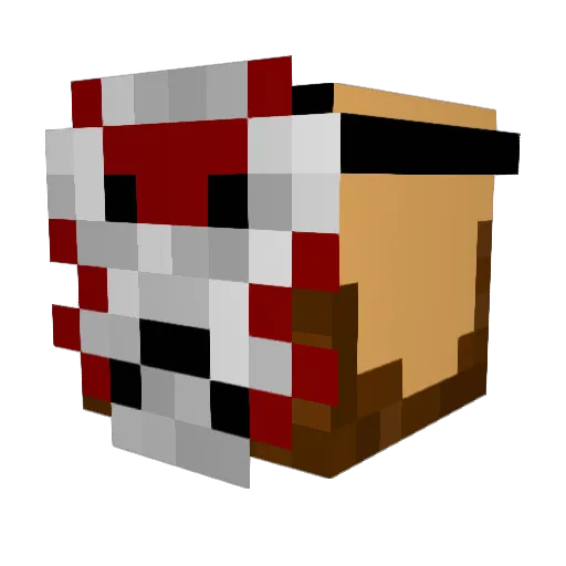 slimyninjago Minecraft avatar head, 3D render
