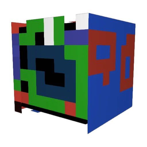 sling_shiiii Minecraft avatar head, 3D render
