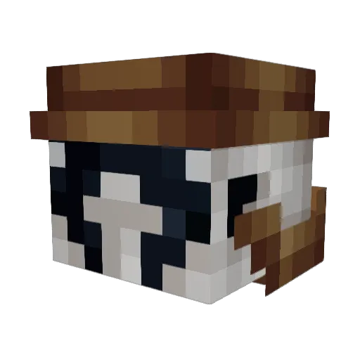 slitzz Minecraft avatar head, 3D render