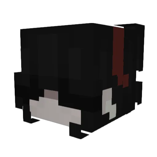 sllphia Minecraft avatar head, 3D render