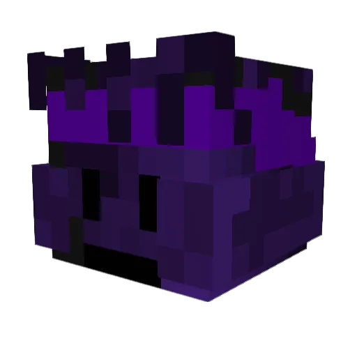 slmeroN Minecraft avatar head, 3D render