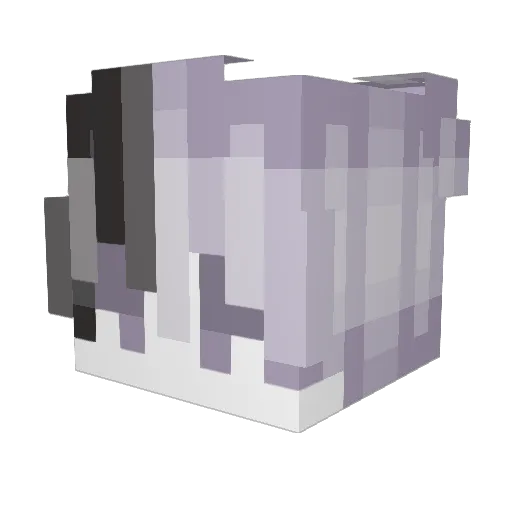 sloeborn Minecraft avatar head, 3D render
