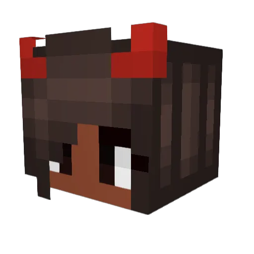 slogow2 Minecraft avatar head, 3D render