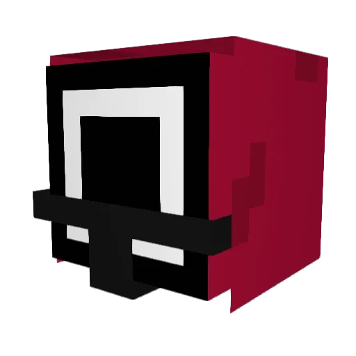 slomoskills Minecraft avatar head, 3D render