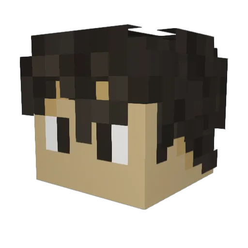 sloom3216 Minecraft avatar head, 3D render