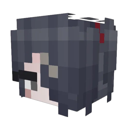 slopeater96 Minecraft avatar head, 3D render