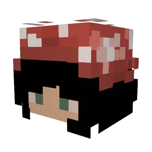 slorp22 Minecraft avatar head, 3D render
