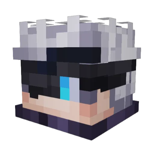 slothnug Minecraft avatar head, 3D render