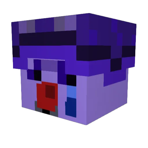 slowalk_39 Minecraft avatar head, 3D render