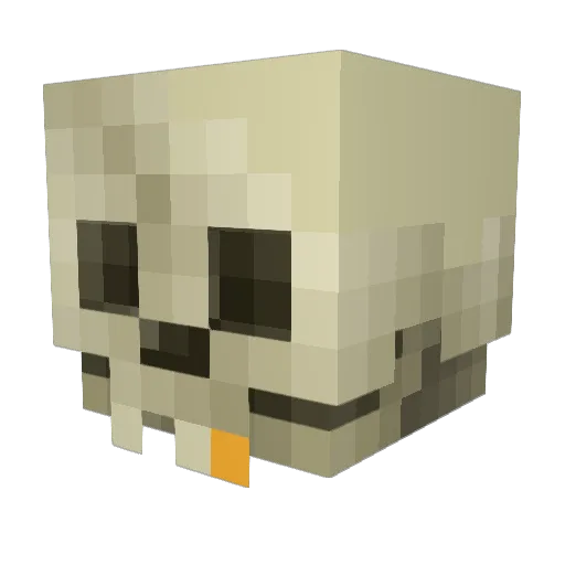 slowdivee1 Minecraft avatar head, 3D render