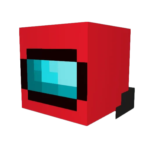 slowready Minecraft avatar head, 3D render