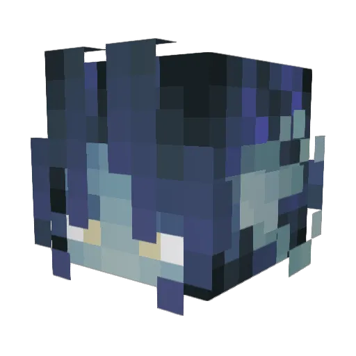 slrenn Minecraft avatar head, 3D render