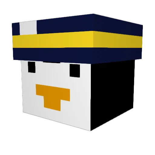 slugbagz Minecraft avatar head, 3D render