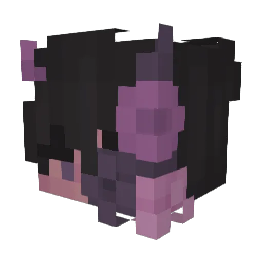 slugbread Minecraft avatar head, 3D render