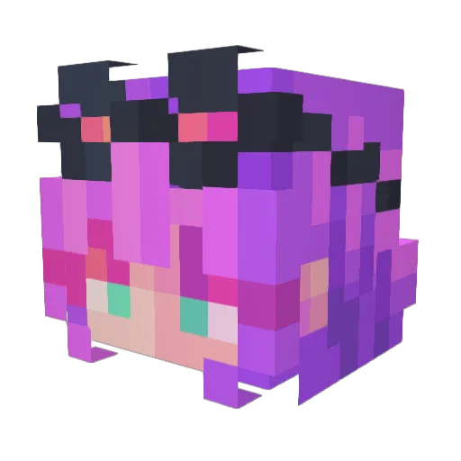 slugger7777 Minecraft avatar head, 3D render