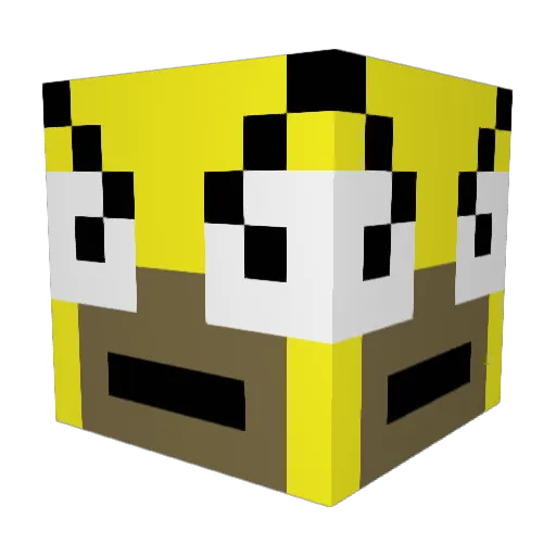 sluglover21 Minecraft avatar head, 3D render