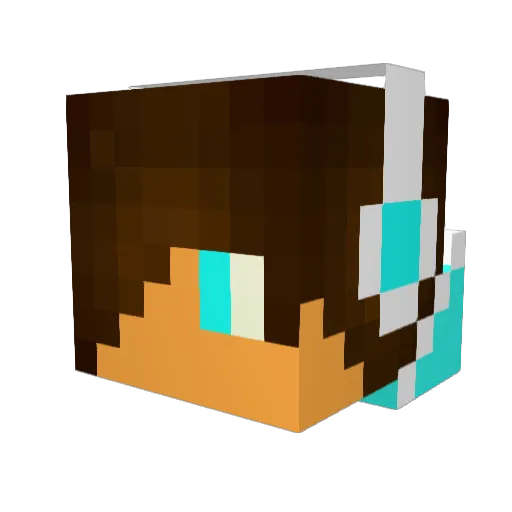 slugma123456789 Minecraft avatar head, 3D render