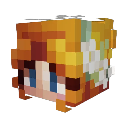 slund641 Minecraft avatar head, 3D render