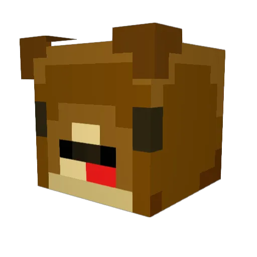 slurpthejordan Minecraft avatar head, 3D render