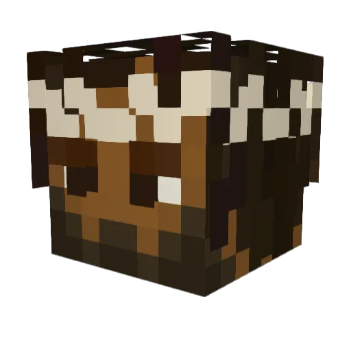 slv0078 Minecraft avatar head, 3D render