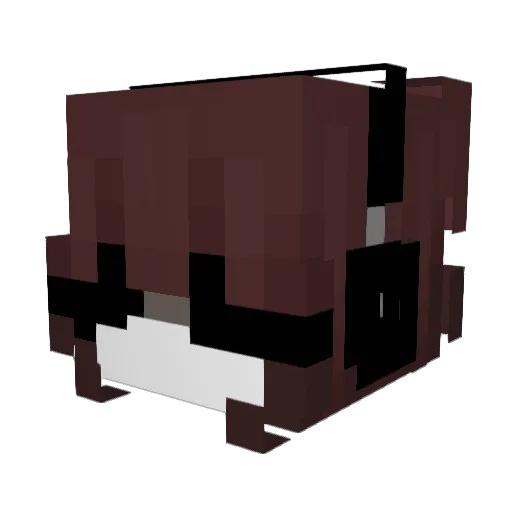 slxmbxr Minecraft avatar head, 3D render