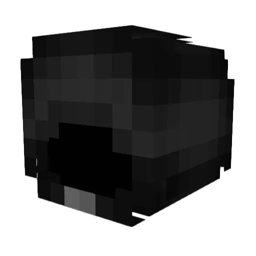 slxmuel Minecraft avatar head, 3D render