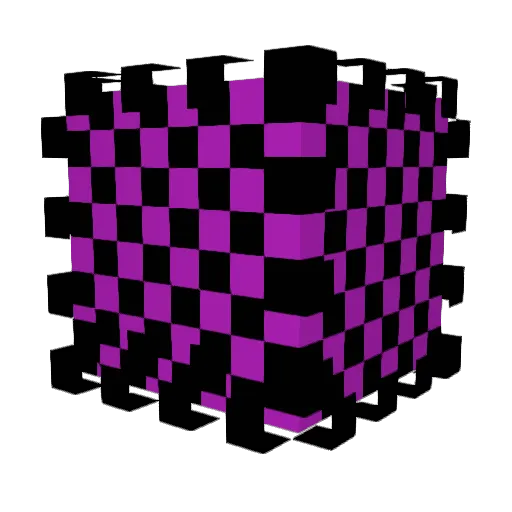 slxxpytrash Minecraft avatar head, 3D render