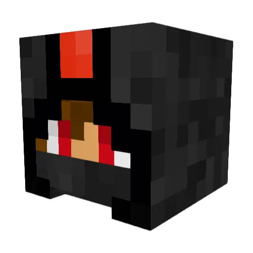 slyaxis Minecraft avatar head, 3D render