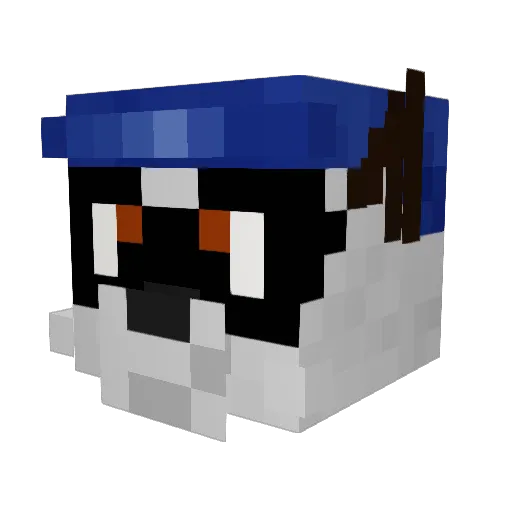 slycooper0297 Minecraft avatar head, 3D render